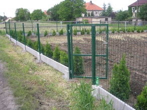 3D заборы 90 метров фото в Поварово