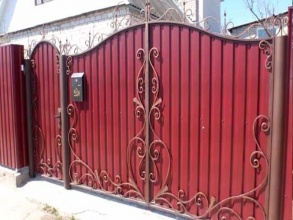 Калитка - пример 1 фото в Поварово